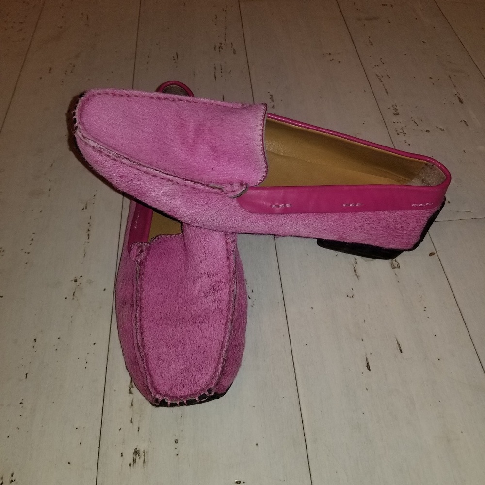 Franco Sarto Pink Loafers (8.5)